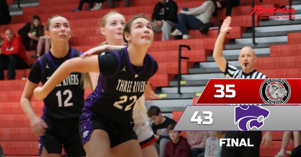 Three Rivers tops Vicksburg 43-35 in girls basketball